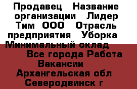 Продавец › Название организации ­ Лидер Тим, ООО › Отрасль предприятия ­ Уборка › Минимальный оклад ­ 31 000 - Все города Работа » Вакансии   . Архангельская обл.,Северодвинск г.